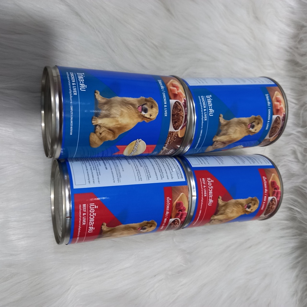 Pate cho chó trưởng thành Smartheart lon 400g,Pate cho chó Smartheart
