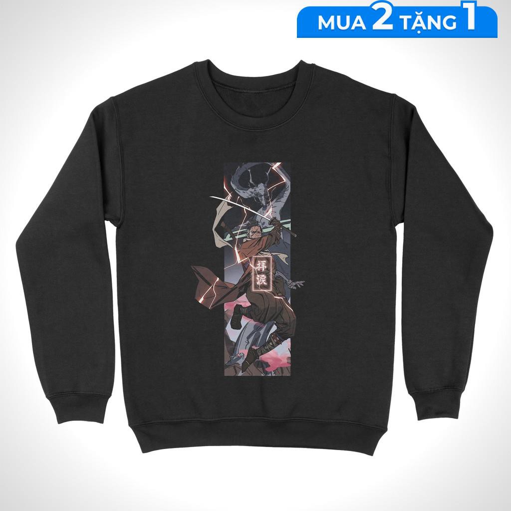 Áo sweater sekiro: shadows die twice unisex the next level. cotton 100% 2 màu nam nữ - sw0093