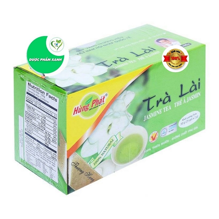 Trà lài hùng phát hộp 50gr - hùng phát