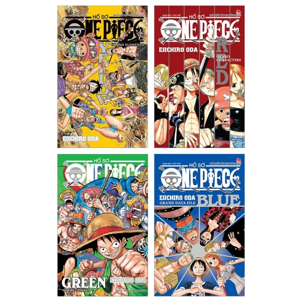 Fahasa - Combo Sách Hay Hồ Sơ One Piece (Bộ 4 Cuốn)