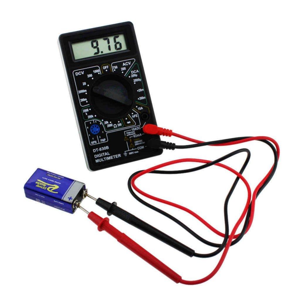 Đồng hồ đo vạn năng cho thợ điện tử DT-830B tăng kèm bin