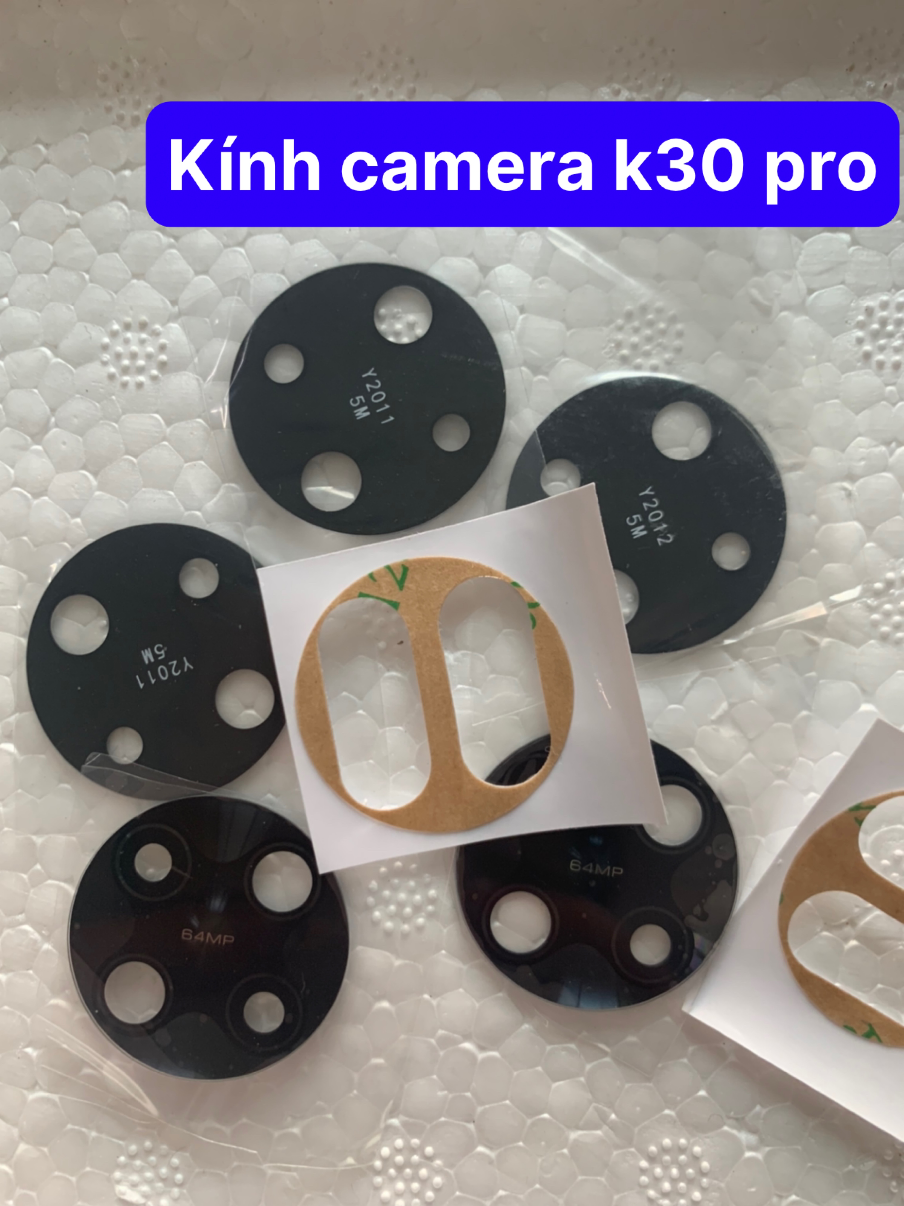 Kính camera zin mới điện thoại xiaomi redmi k30 pro