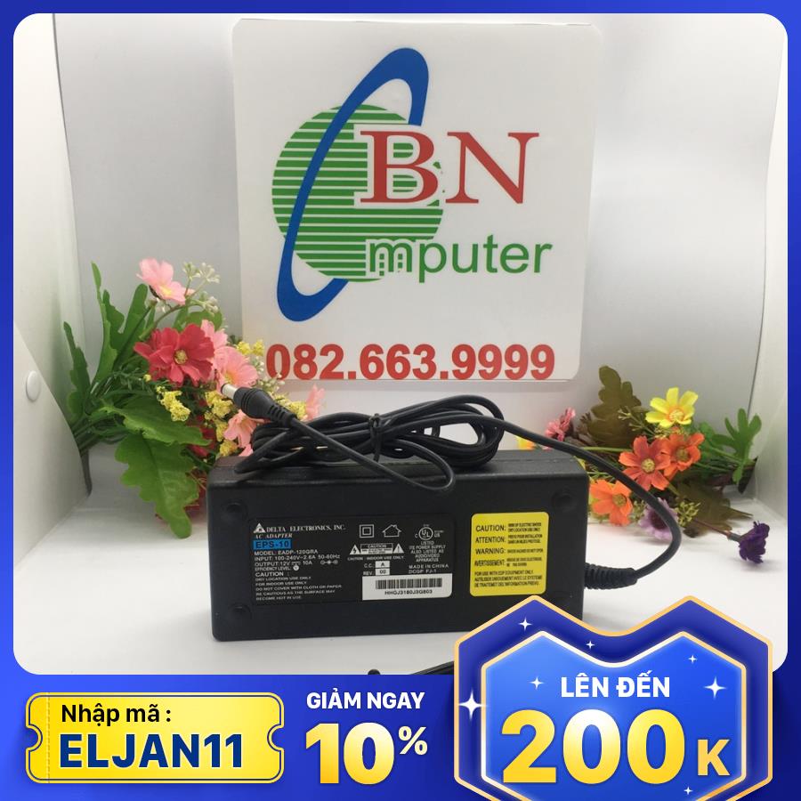 Nguồn 12V 10A Delta Loại Xịn