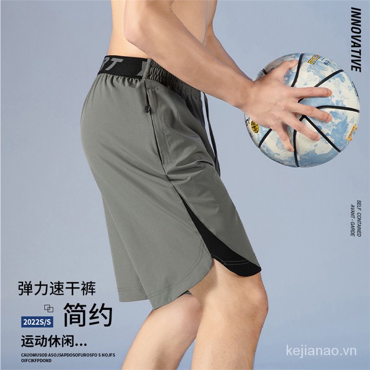 Quần Short Thể Thao Mùa Hè Nhanh Khô Thoáng Khí Phong Cách Mới Cho Nam Y0CF