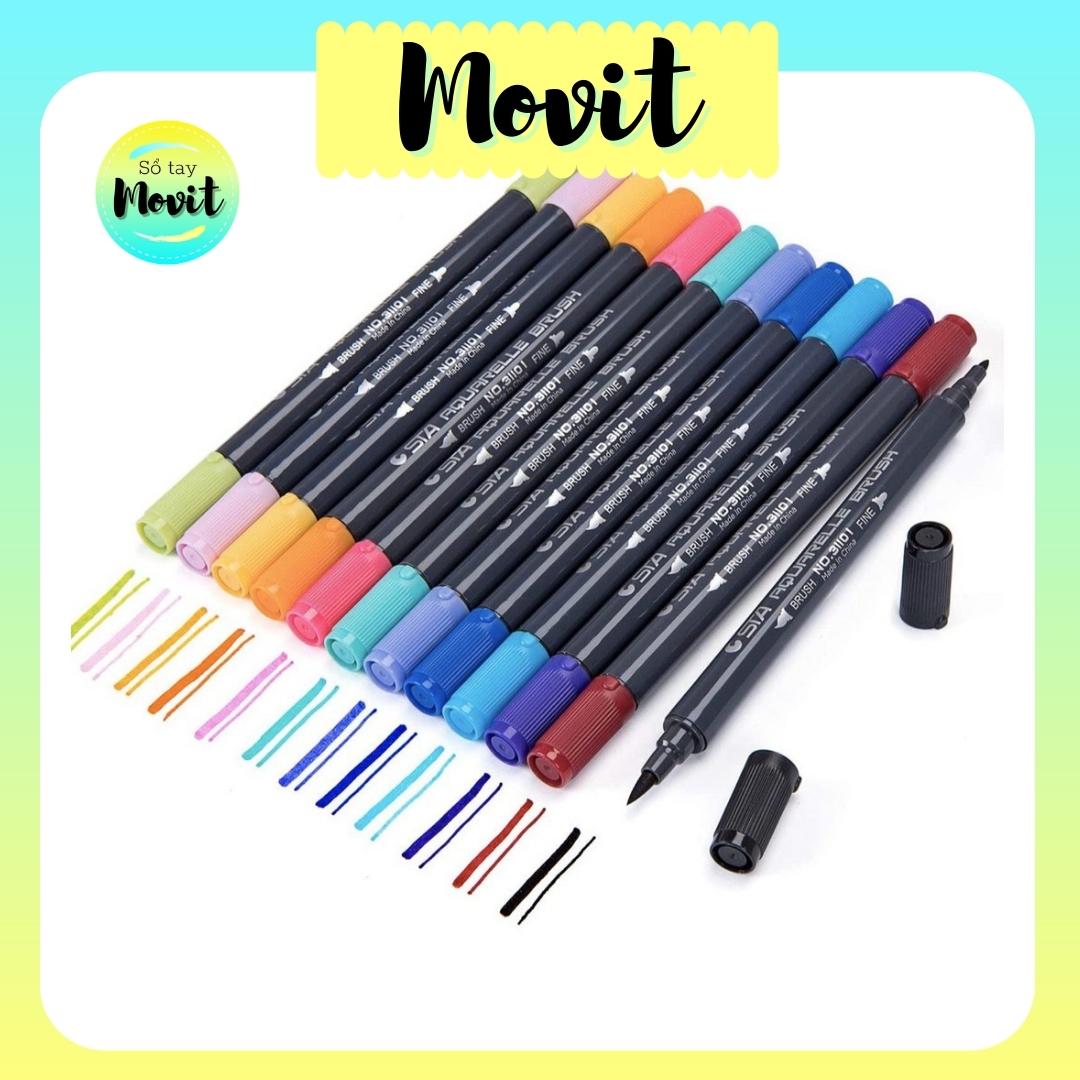 Bộ bút màu Sta Metallic 2 ngòi