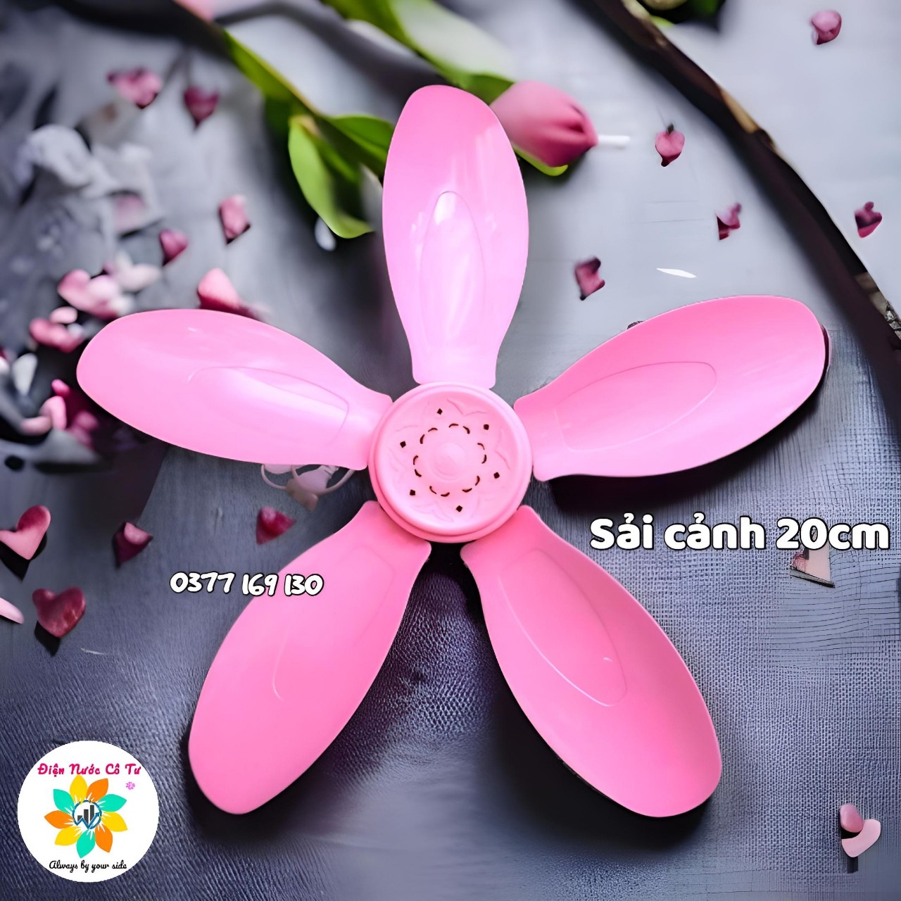 Quạt trần mini quạt treo mini sải cánh 20cm AC220V