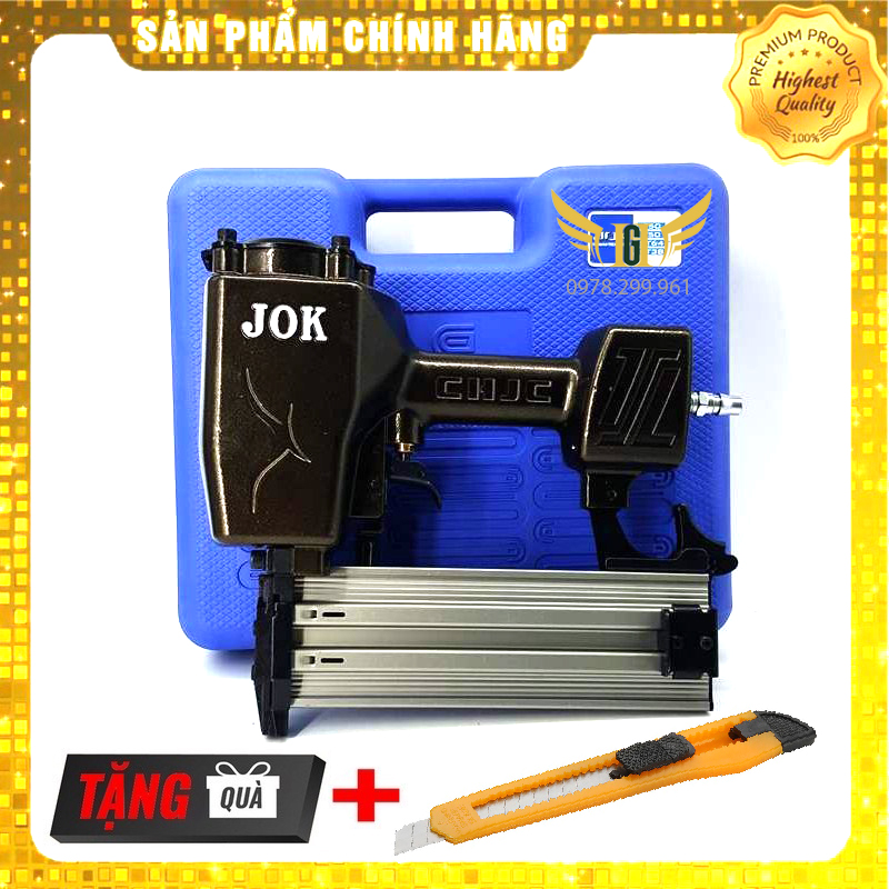 (GIÁ RẺ) Máy Bắn Đinh Bê Tông Dùng Hơi ST64 - JOK - TCK - Dùng Máy Nén Khí - Mạnh Mẽ - Bền Bỉ