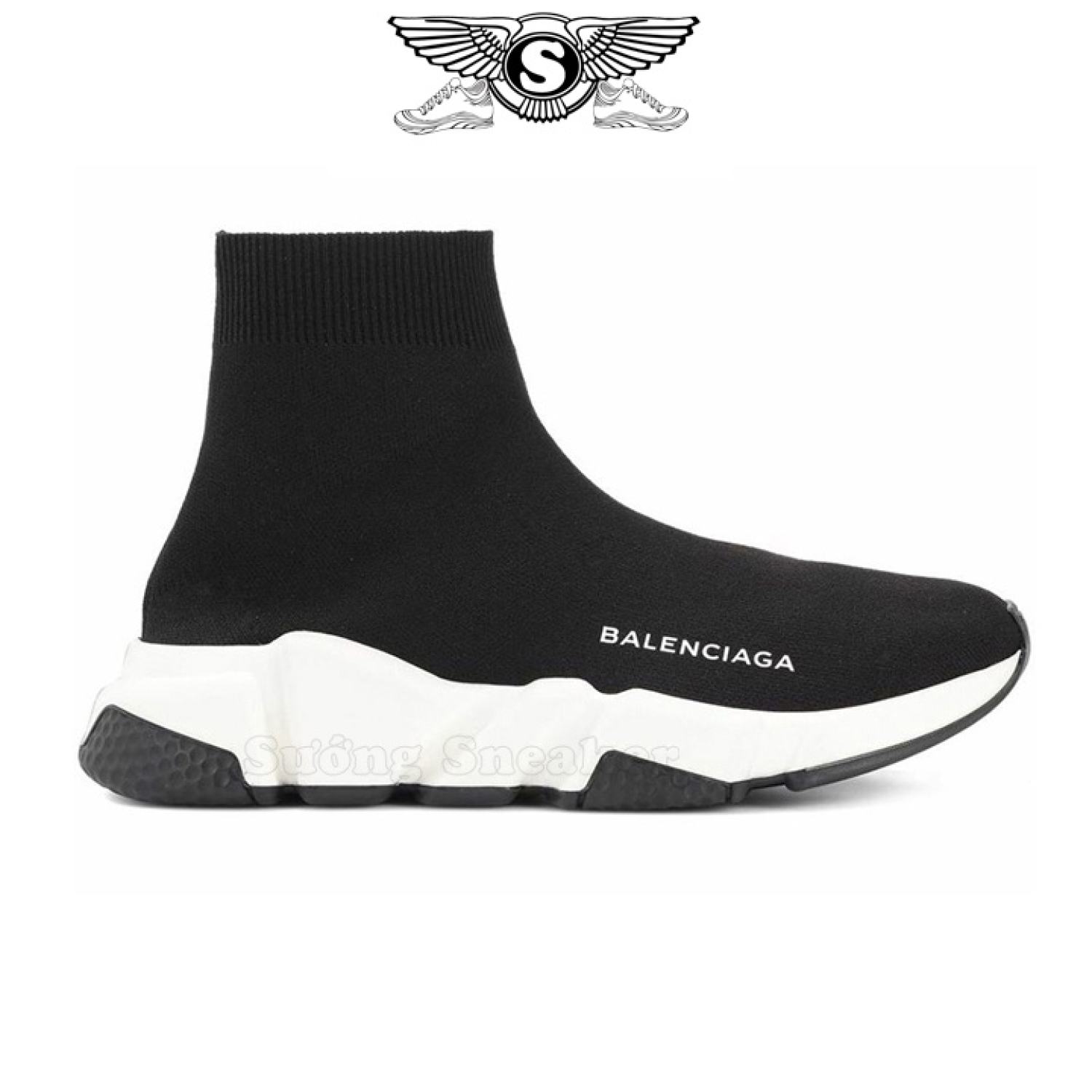 Giày Balenciaga cao cổ full đen l Capvirgo  chuyên sneaker