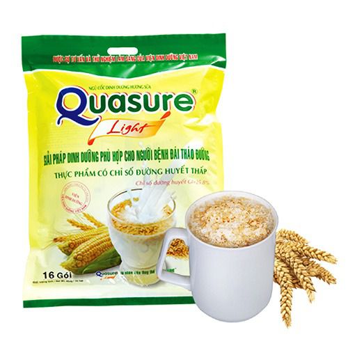 [HCM]5 Túi Bột ngũ cốc Quasure Light Sữa túi 400g - Ngũ cốc cho người tiểu đường