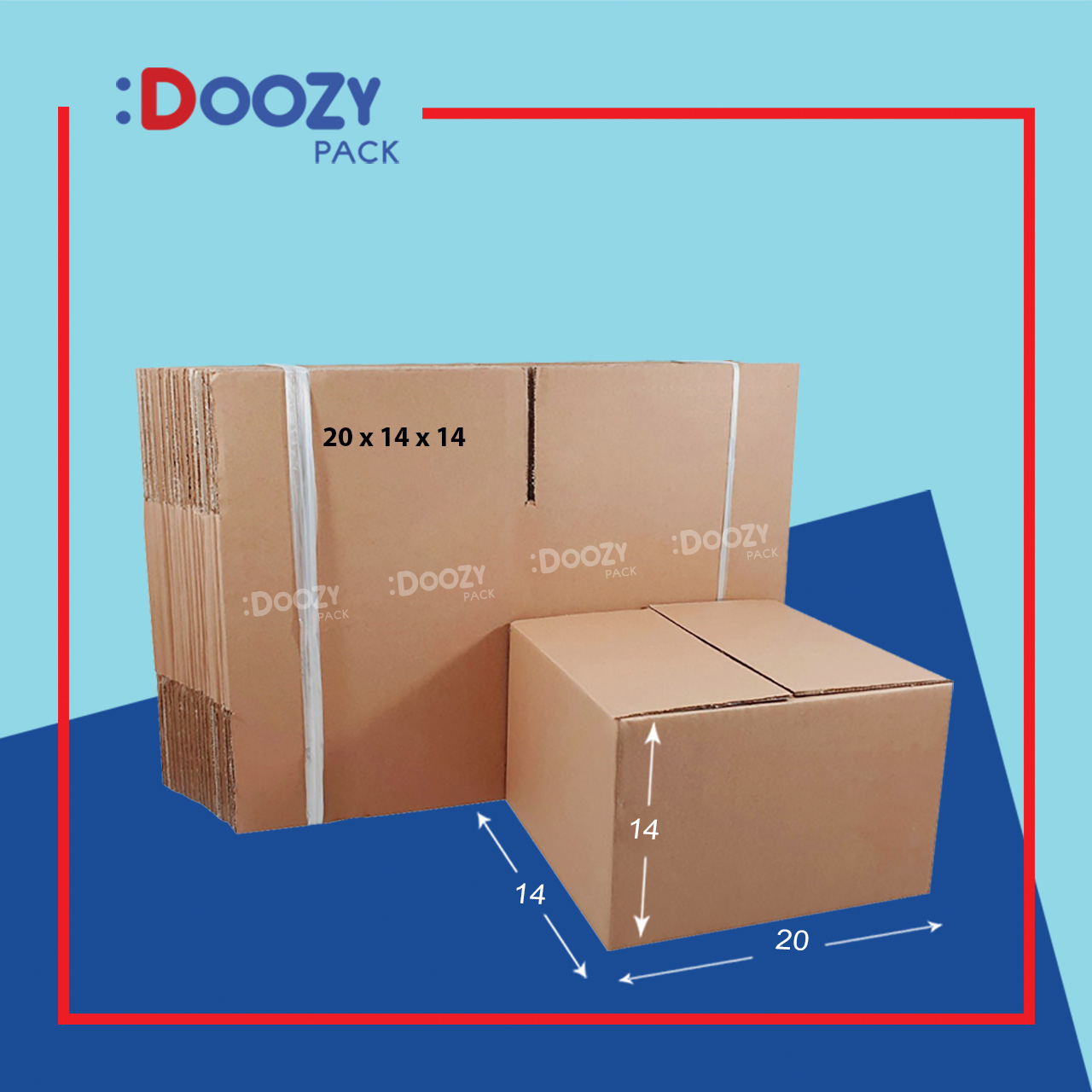 Bộ 100 thùng giấy 46-20x14x14-hcm