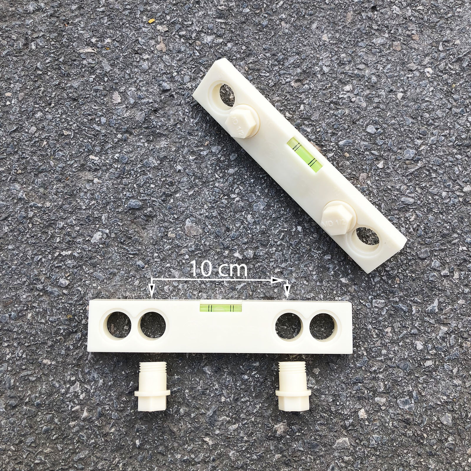 Combo 2 Thước Cân Sen vòi nóng lạnh - Thước lắp ống nước, thước đi đường nước, thước thủy, thước thăng bằng, nivo cân bằng