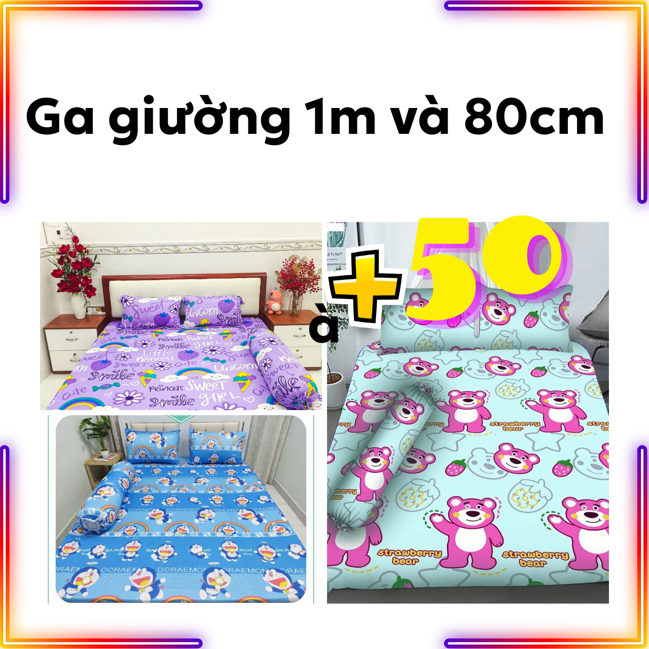 Ga giường thun lạnh trải nệm 1mx2m , 80cmx2m