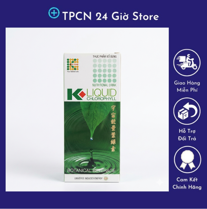 Nước Uống Diệp Lục Klink Mẫu Cũ - 500ml
