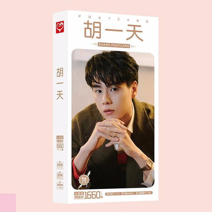 Không kèm vỏ hộp Hộp Lomo Hồ Nhất Thiên 30 ảnh bộ ảnh có ảnh dán sticker lomo bưu thiếp