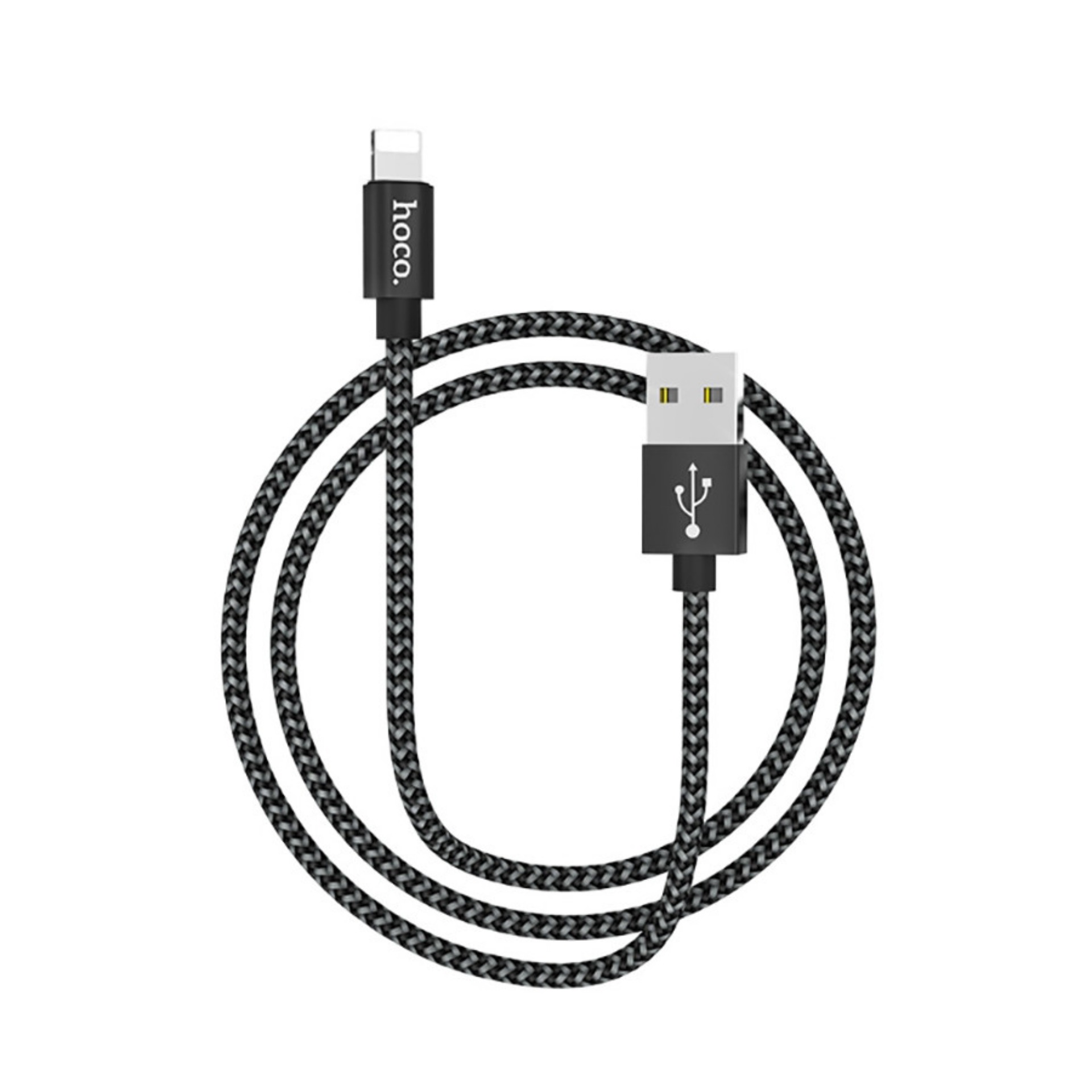 Cáp sạc lightning Hoco X14 Max dài 1m truyền dữ liệu và hỗ trợ điện áp max 3A - Hãng phân phối chính thức - Nhất Tín Computer