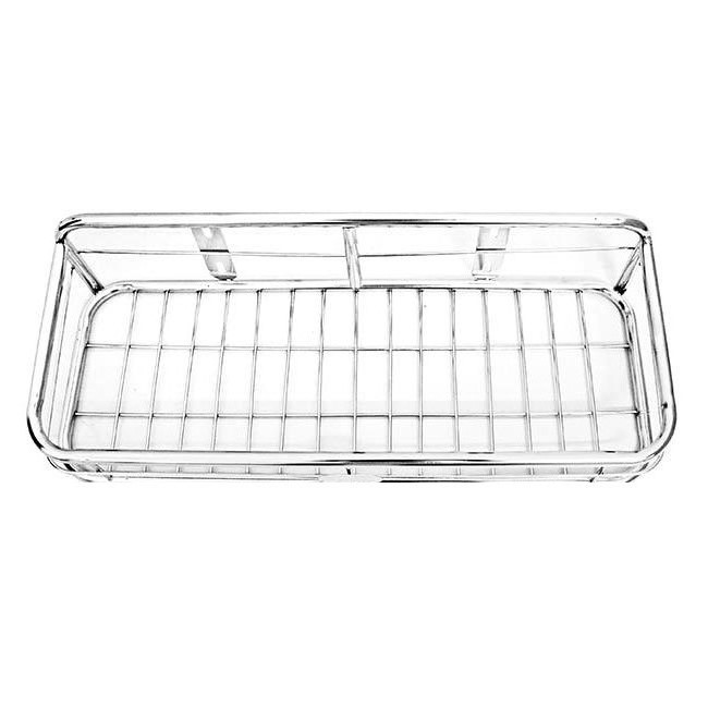 Kệ gia vị 1 tầng inox 201 - kt 50x15x5