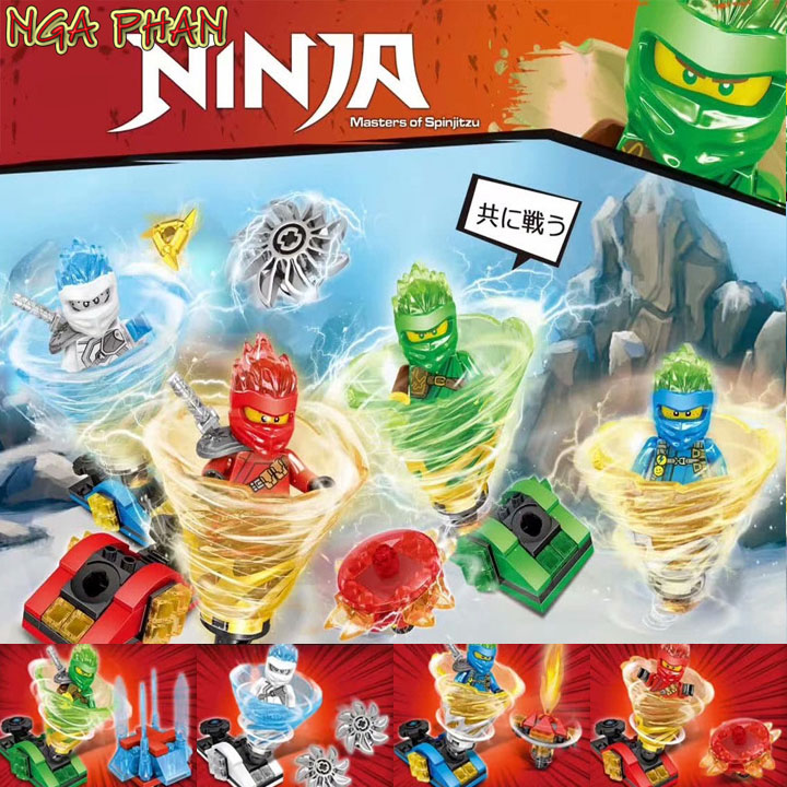 38 Tranh tô màu Ninjago chất nhất dành tặng bé trai tập tô