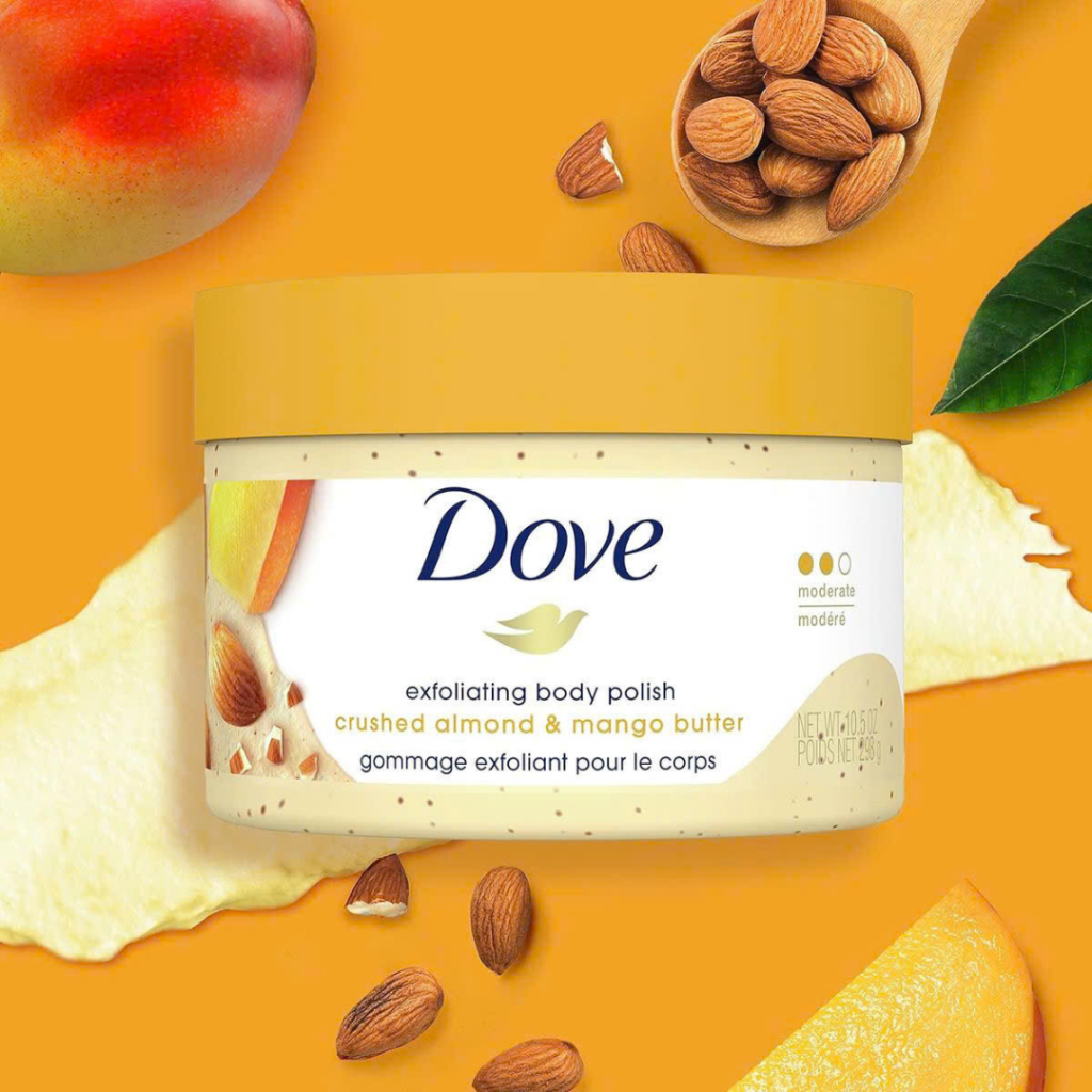   Bản Mỹ  Kem Tẩy Tế Bào Chết Body Dove Mịn Da Dưỡng Ẩm Sáng Da 298g 
