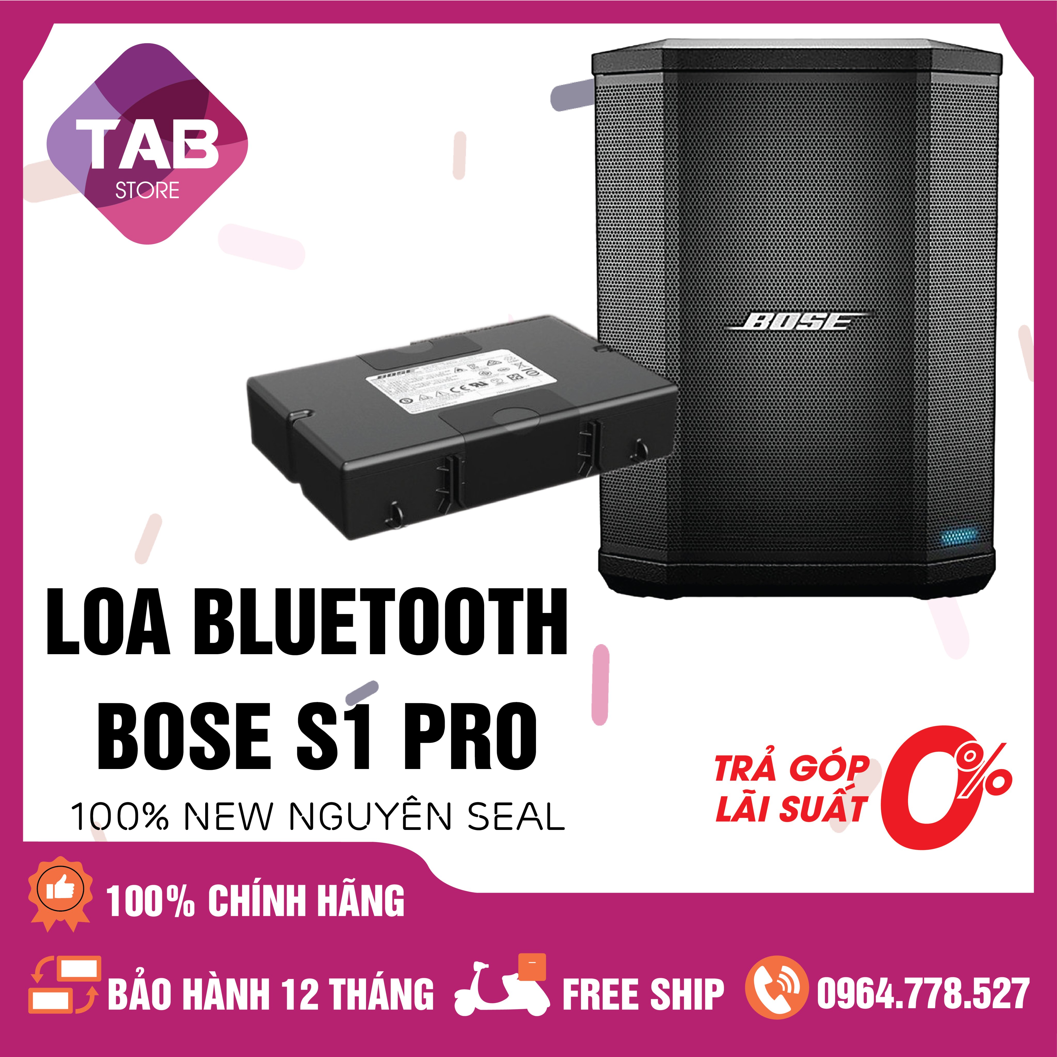 Loa bose s1 pro new chính hãng - bảo hành 12 tháng