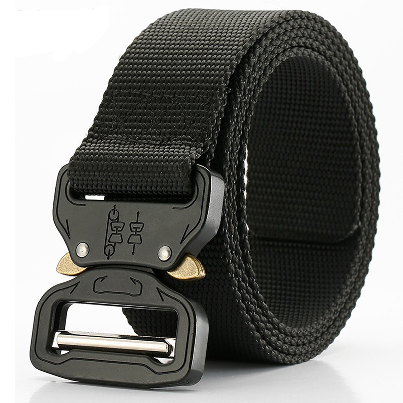 Thắt lưng nam vải dù - Đầu khóa kim loại mạ tĩnh điện chống xước - Phụ kiện thời trang cho phái mạnh.