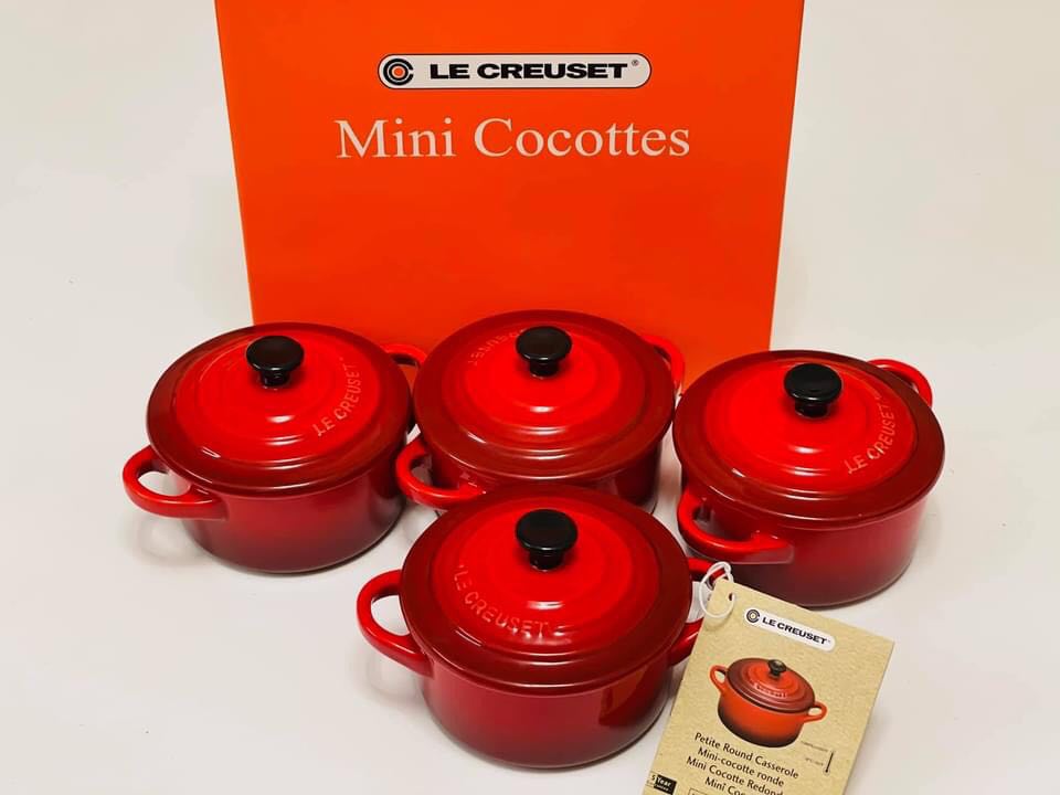 Bộ 4 nồi gốm LE CREUSET