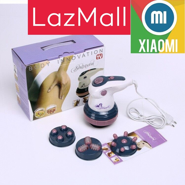 Xiaomi LazMall Siêu Sale Máy Massage Cầm Tay Body Innovation Giúp Giảm Đau Cơ Mệt Mỏi Tạo Cảm Giác Thư Giãn Và Tăng Cường Tuần Hoàn Máu Giảm Đau Nhức Mỏi Các Vùng Như Lưng Vai Gáy,...Đẩy Mạnh Quá Trình Tái Tạo Tế Bào