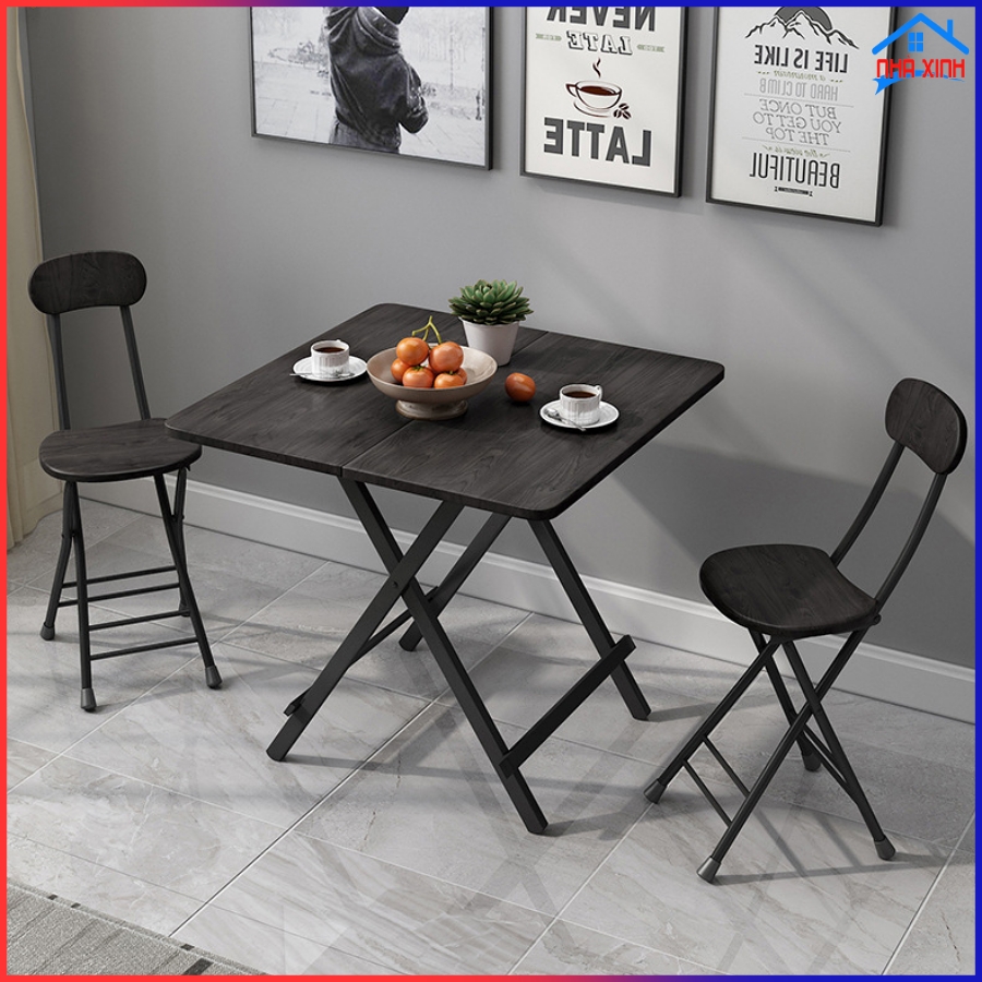 Bàn gấp gọn thông minh 2022, Bàn ăn gỗ xếp gọn đa năng, Bàn có 3 kích thước và màu sắc, ngồi được đến 8 người. Hãy mua ngay!