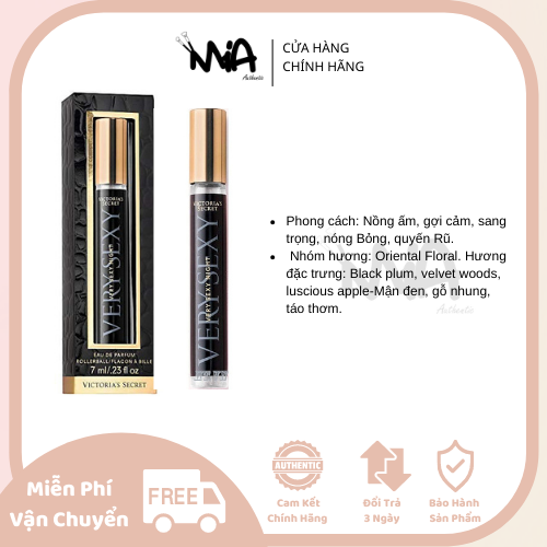 Nước Hoa Mini Nữ Victoria's Secret Very Sexy Night 7ml