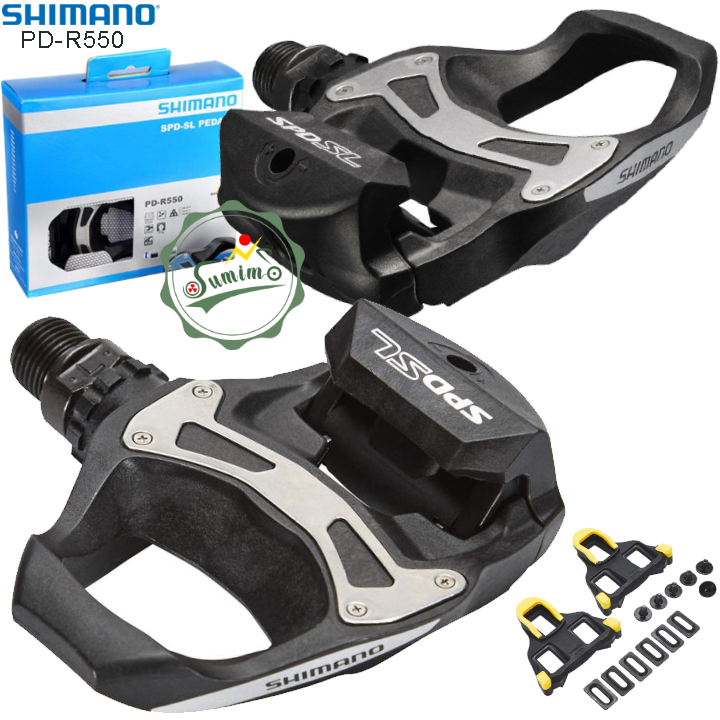 Bàn đạp shimano pd-r550 kèm cá - chính hãng
