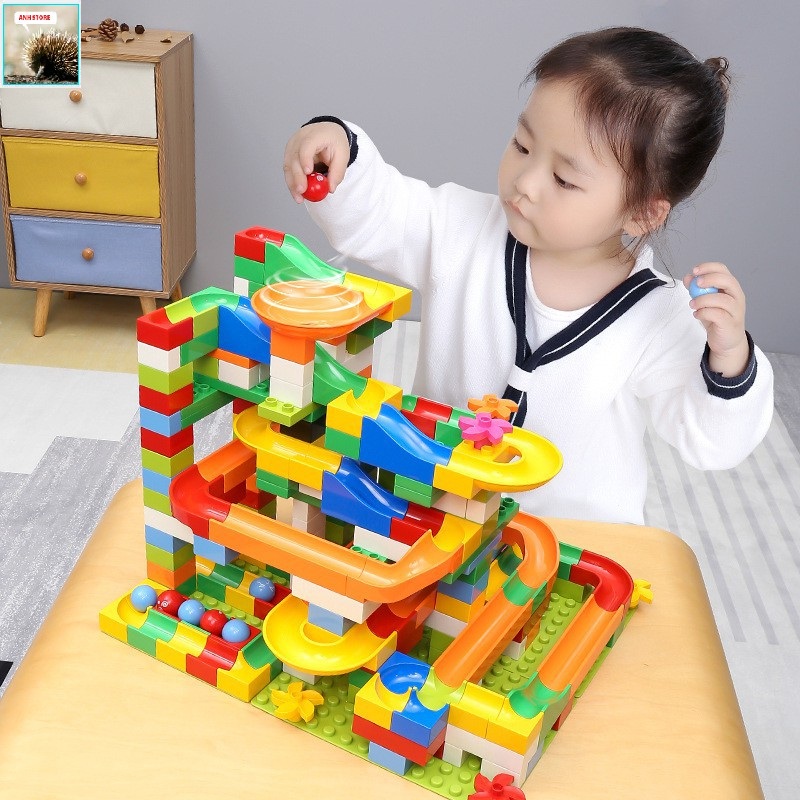 [HCM]BỘ XẾP HÌNH CẦU TRƯỢT LEGO CHO BÉ - BỘ ĐỒ CHƠI XẾP HÌNH GIÚP BÉ PHÁT TRIỂN TRÍ NÃO