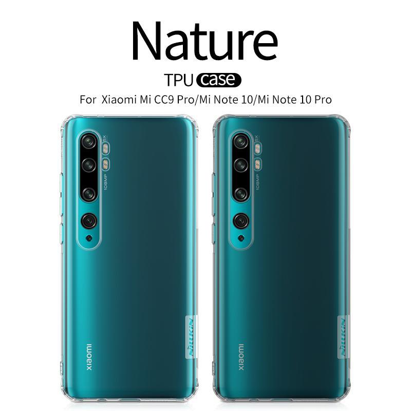 Ốp Xiaomi Mi Note 10 / Mi Note 10 Pro dẻo trong suốt (Loại đẹp)