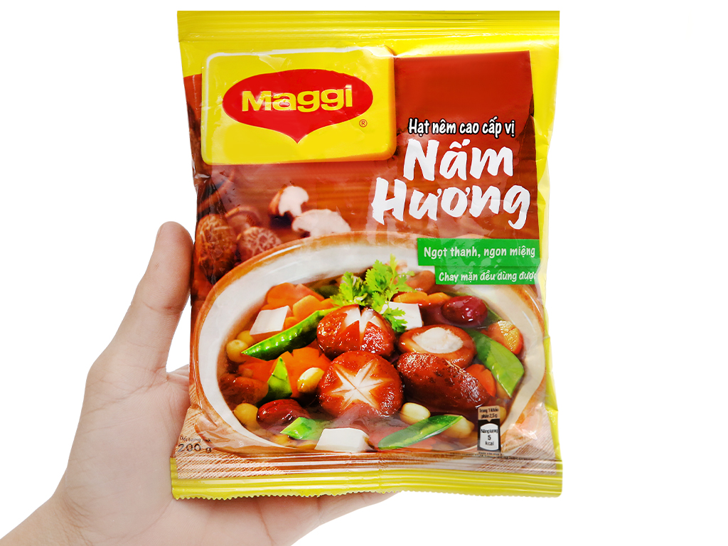 Hạt nêm Cao cấp nấm hương Maggi gói 200g