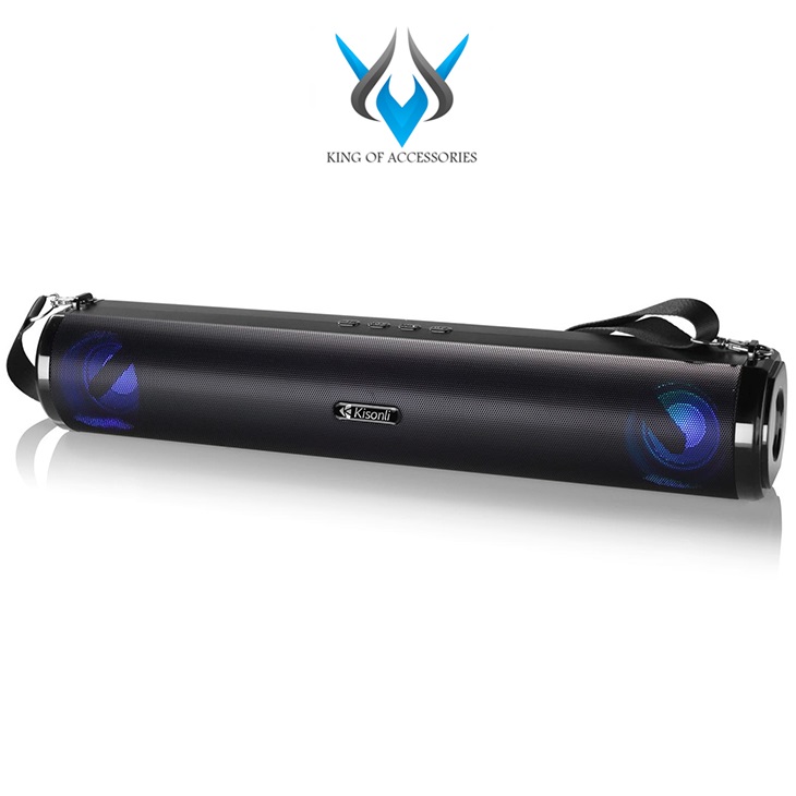 Loa bluetooth dạng thanh kisonli led-901 tws kết nối cùng lúc 2 loa - hỗ trợ thẻ nhớ/usb/aux/fm - phụ kiện 1986