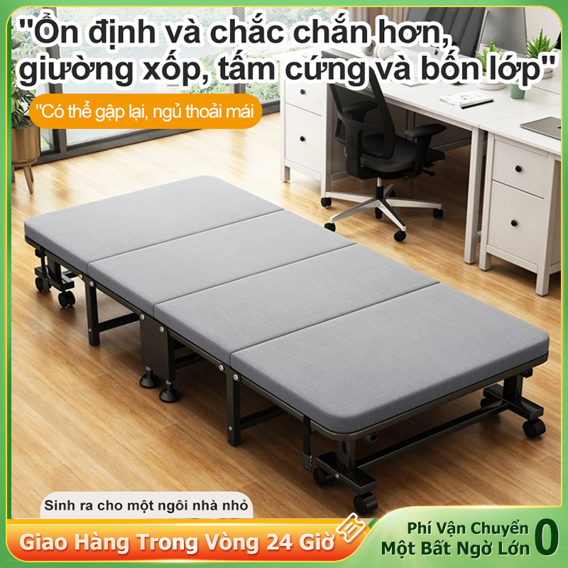 NES Giường gấp cho giờ nghỉ trưa, đồ dùng ngủ trưa văn phòng, ghế nằm thư giãn tại nhà cho người lớn, giường đơn đi kèm bệnh viện, giường cắm trại tiện lợi