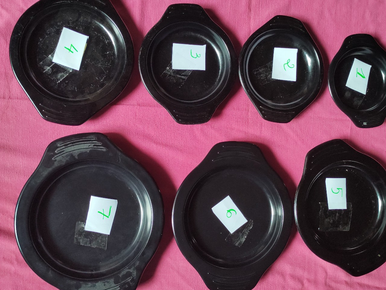 Đế melamine của thố sứ kiểu Hàn Quốc nhiều size, đĩa lót dùng cho nồi đất, thố đất, thố cơm trộn, bát phở các loại
