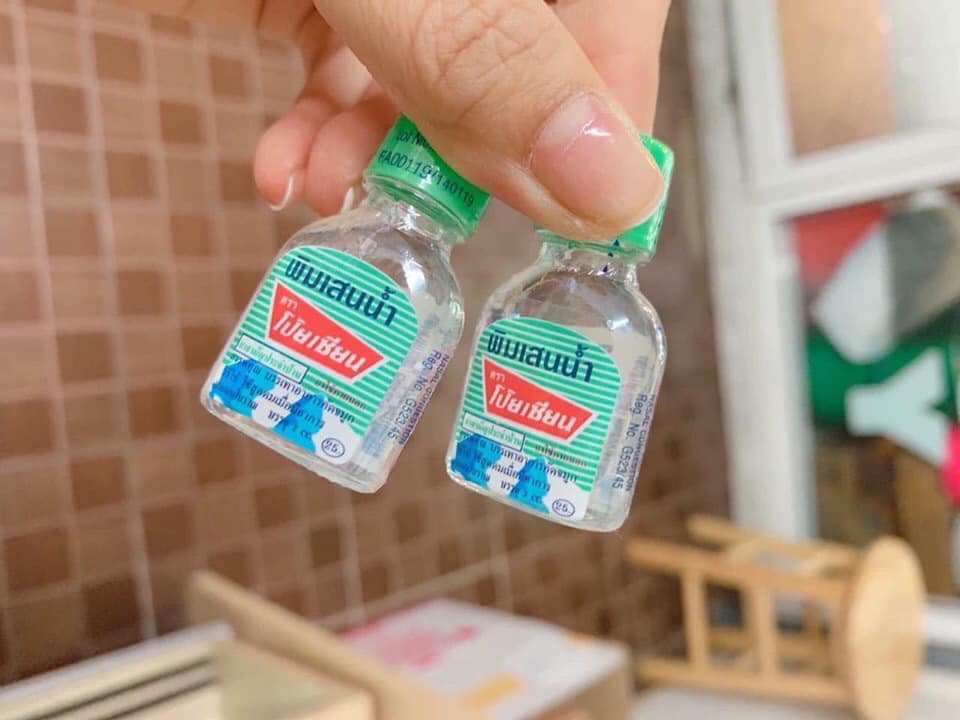 Dầu chống say tàu xe pim-saen thái lan