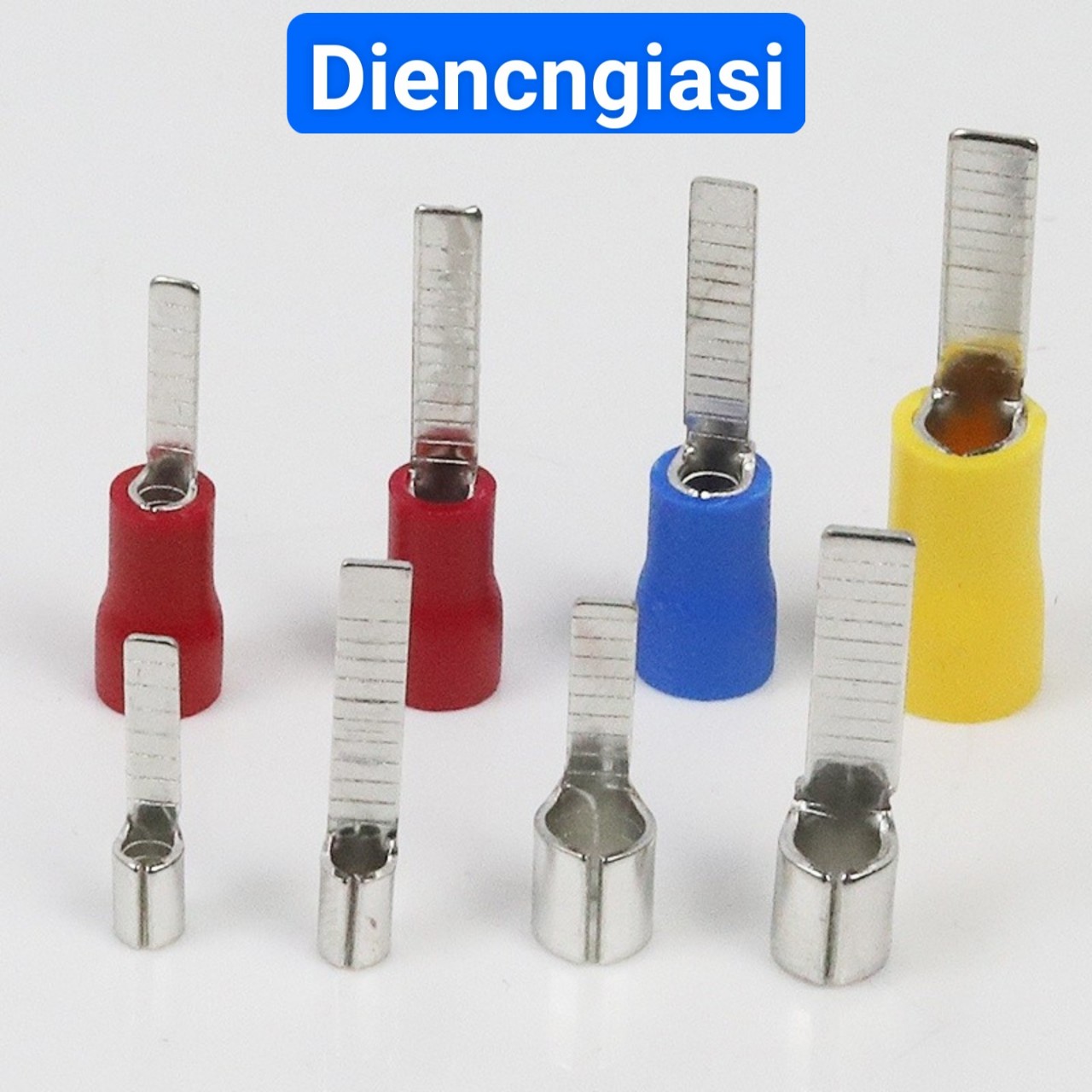 Đầu cos pin đặc dẹp dbv 1.25-14 / dbv 2.5-14 / dbv 5.5-14