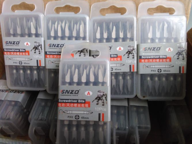 1 hộp 10 mũi bắn vít nam châm hai đầu ph2 hít cực mạnh snzo 65 mm giá rẻ npp.