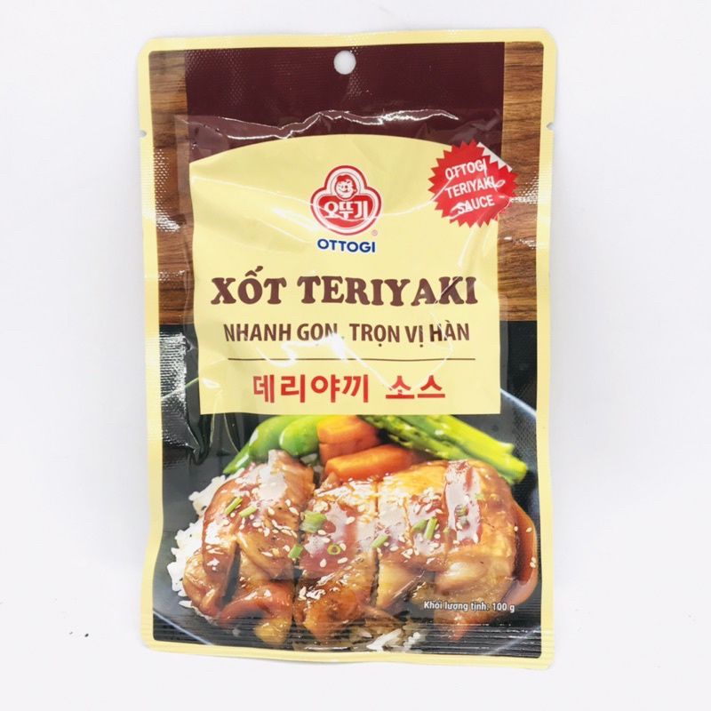 Mới) Xốt teriyaki gói 100g
