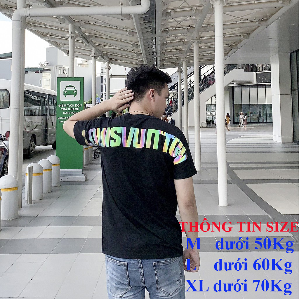 ÁO NHÓM/ÁO LỚP/ÁO THUN TAY LỠ NAM NỮ FORM RỘNG PHẢN QUANG LUIS VUITON 7 MÀU - MS653