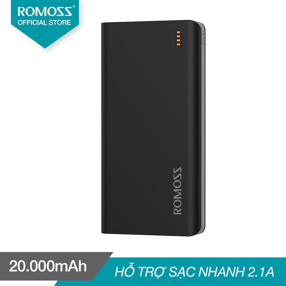 Pin sạc dự phòng 20.000mAh Romoss Solit 20 - Hãng phân phối chính thức