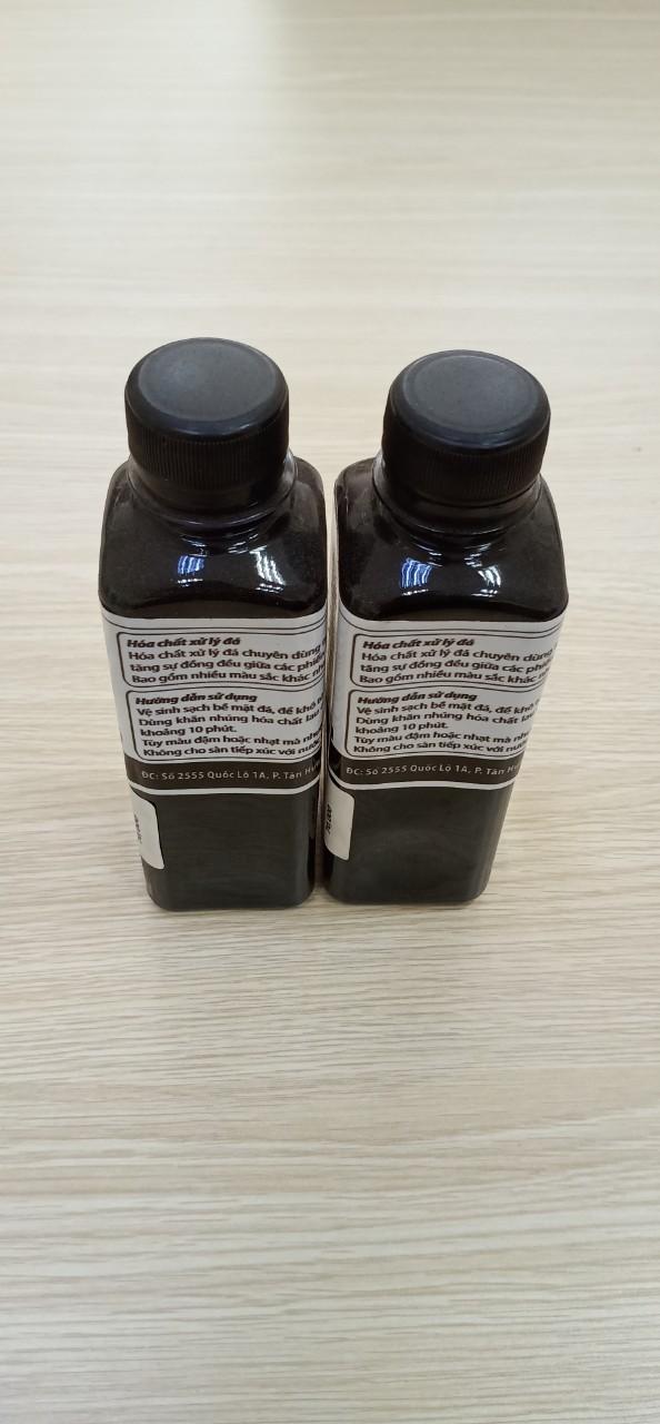 THUỐC NHUỘM ĐÁ HOA CƯƠNG MÀU ĐEN