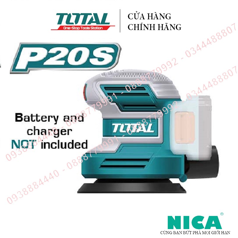 Máy chà nhám tròn dùng pin lithium 20v trosli2001 tốc độ không tải: 10000/min, đĩa chà: 125mm, kèm theo 5 miếng chà nhám