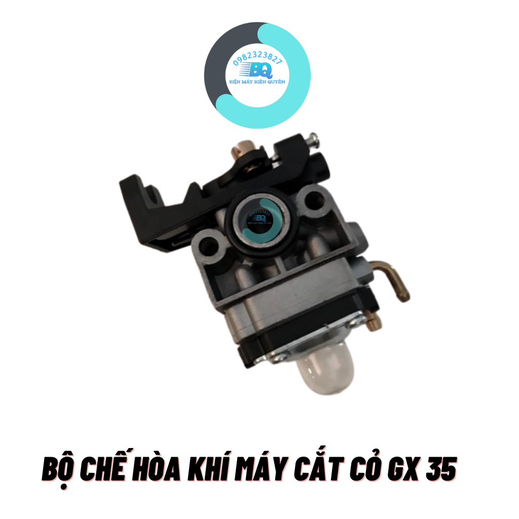 Chế máy cắt cỏ bình xăng con GX35 chính hãng