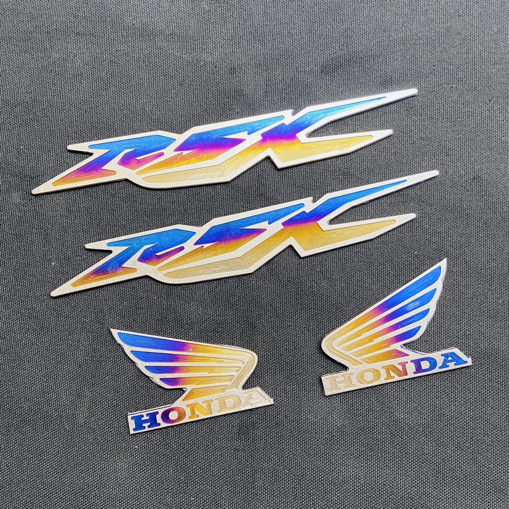 COMBO TEM CHỮ RSX TITAN,TEM TITAN CÁNH CHIM HONDA (100%) TRANG TRÍ XE KEO 3M