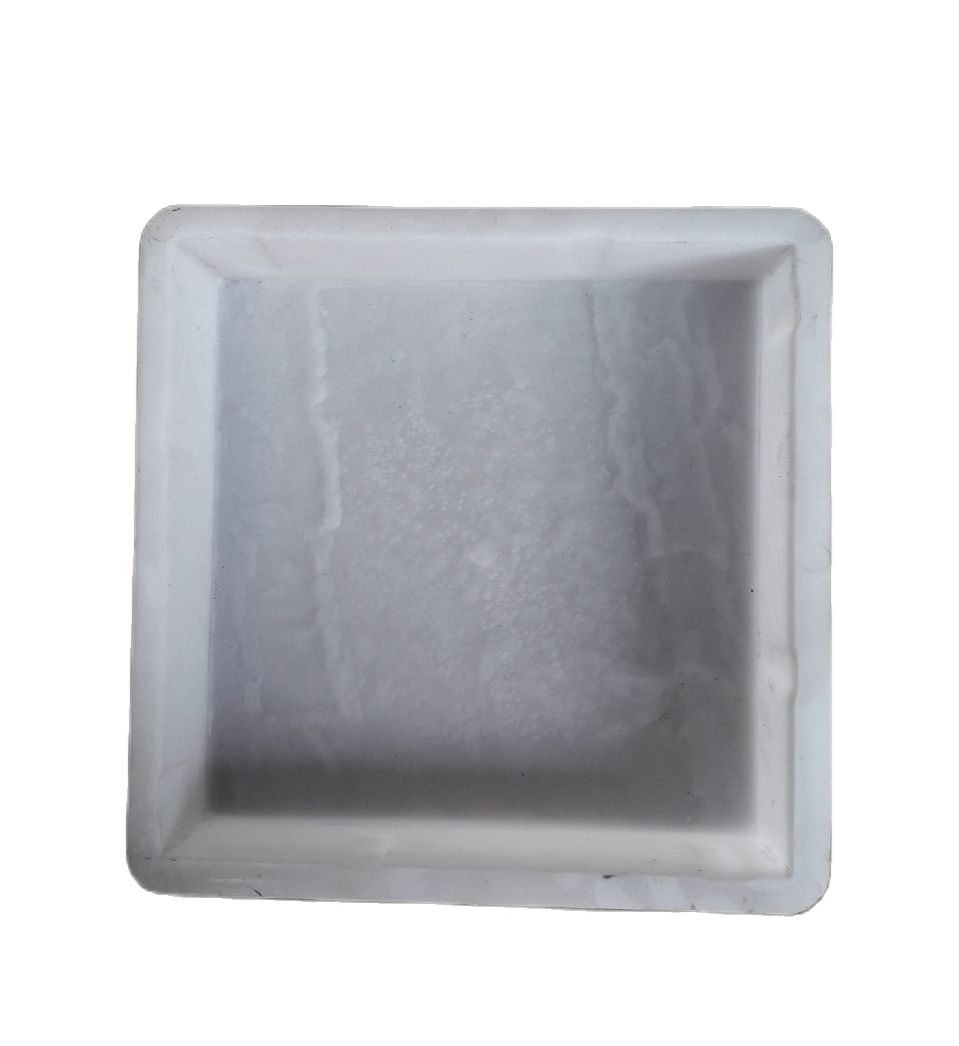 118-Khuôn vuông giả đá 250x250 mm DÀY 60mm - Khuôn nhựa đúc xi măng lát gạch lót đường vỉa hè