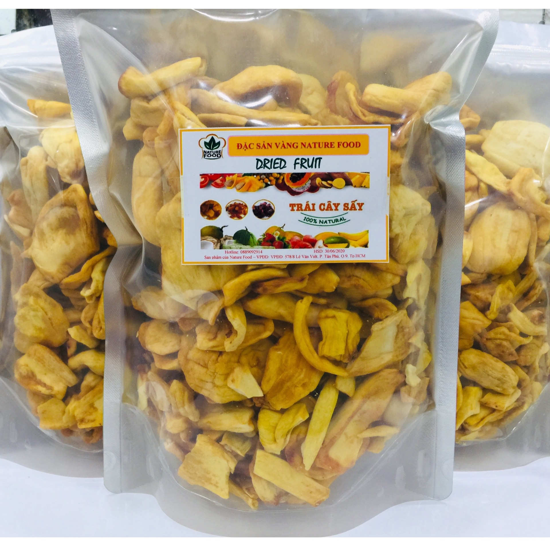 Mít sấy giòn ngon loại B 1kg