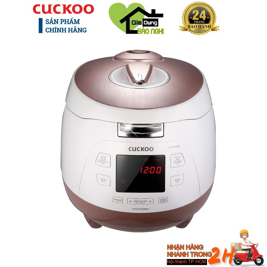 Nồi cơm áp suất điện tử cuckoo crp m1000s hàng chính hãng