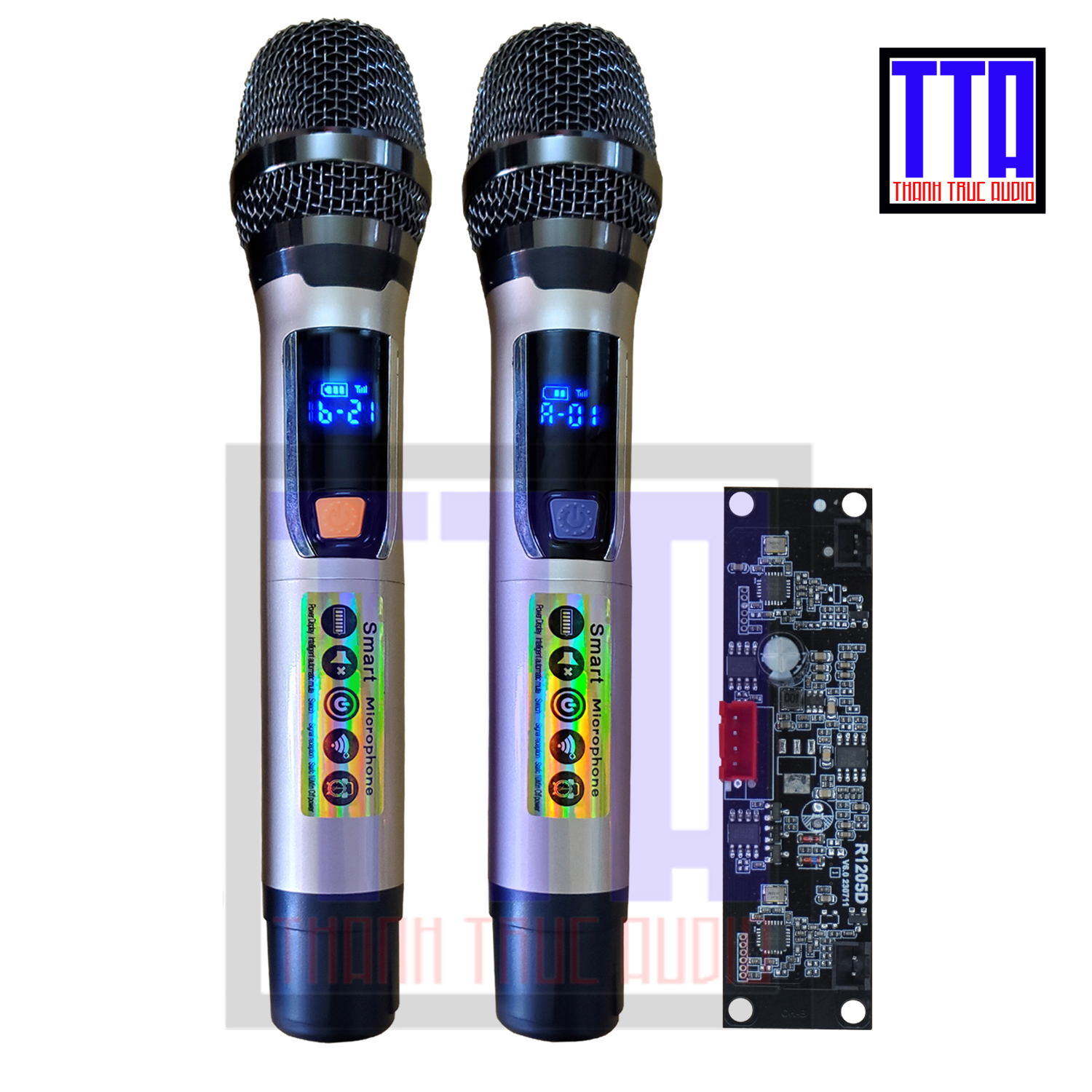 Micro loa kéo wireless uhf - loại 1 - t8110