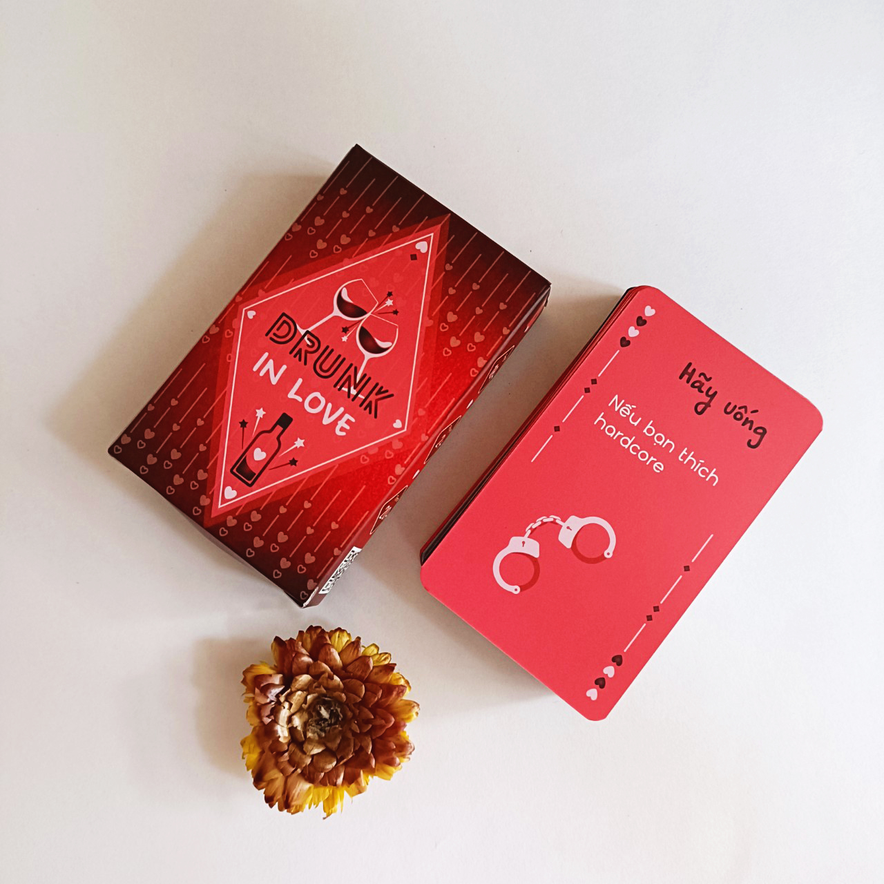 Bộ bài drinking 55 lá drunk in love dành cho cặp đôi siêu thú vị